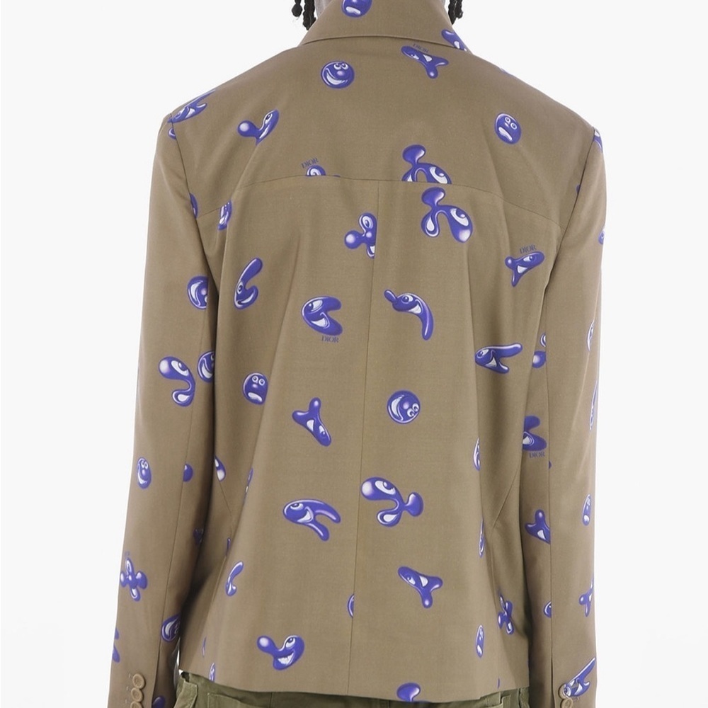 Dior X Kenny Scharf Zipped Jacket 'Beige' - Picture 6 of 6